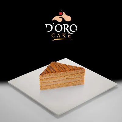 DORO CAKE Bal Karamel Pasta - Bal ve karamel aromalı katmanlı pasta