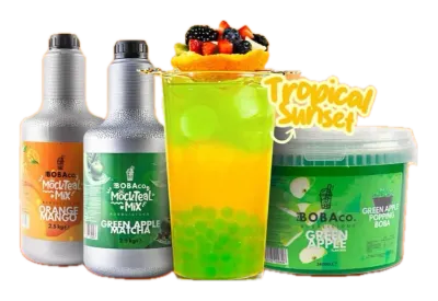 Bobaco Bubble Tea — Bubble tea için özel formül karışımı