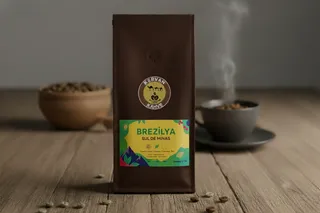 Kervan Kahve Brezilya - Yumuşak ve dengeli profil, klasik tat