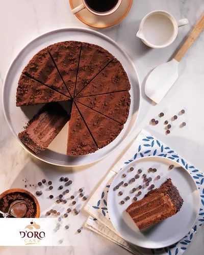 DORO CAKE Çikolatalı Pasta - Yoğun çikolata aromalı özel pasta