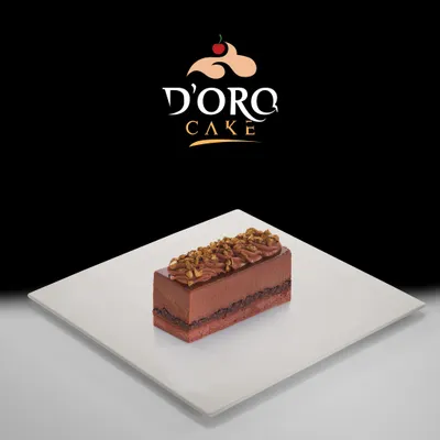 DORO CAKE Çikolatalı Fındıklı Bar - Fındık parçacıklı çikolata bar