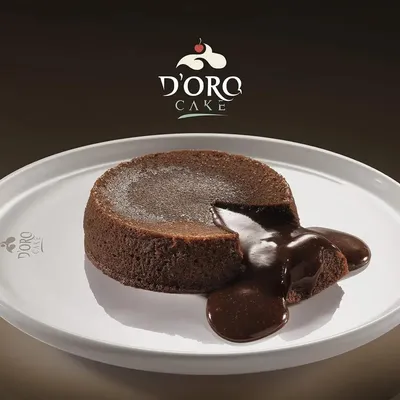 DORO CAKE Çikolatalı Sufle - Sıcak servis edilen akışkan çikolatalı sufle