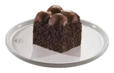 DORO CAKE Çikolata Küreli Brownie — Üzeri çikolata küreleriyle süslenmiş yoğun brownie