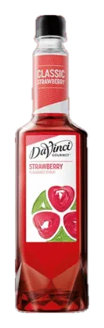 DaVinci Gourmet Çilek Şurubu — Tatlı çilek aromalı şurup