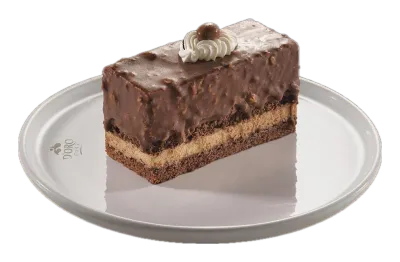 DORO CAKE Fındıklı Çikolatalı Pasta — Fındık kremalı çikolata kaplı pasta