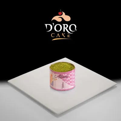 DORO CAKE Fıstıklı Albeni - Antep fıstığı ile kaplı özel albeni