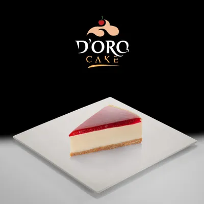 DORO CAKE Frambuazlı Cheesecake Premium - Frambuaz soslu premium cheesecake