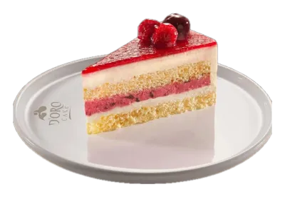 DORO CAKE Frambuazlı Katmanlı Pasta — Frambuaz kremalı çok katmanlı pasta