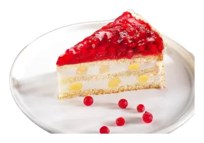DORO CAKE Frambuazlı Pasta — Taze frambuaz parçacıklı nefis pasta