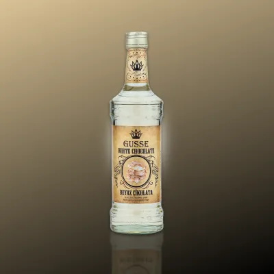 Gusse Beyaz Çikolata Şurubu - Kremsi beyaz çikolata aromalı şurup
