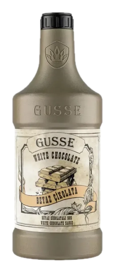 Gusse Beyaz Çikolatalı Sos — Kremsi beyaz çikolata aromalı sos