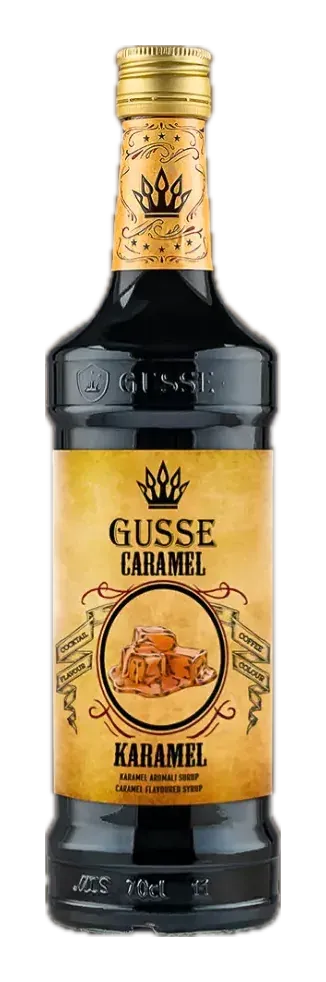 Gusse Karamel Şurubu — Zengin ve kremsi karamel aromalı şurup