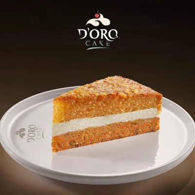 DORO CAKE Havuçlu Kek - Cream cheese kremalı havuçlu kek