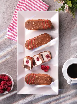 DORO CAKE Krokanlı Çikolatalı Pasta - Çıtır krokan parçacıklı çikolatalı pasta