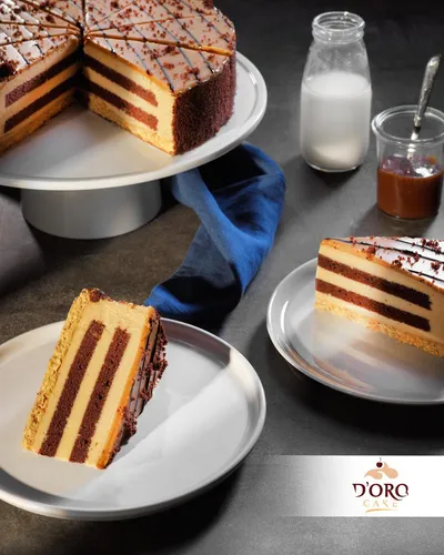 DORO CAKE Latte Pasta - Kahve aromalı kremali pasta