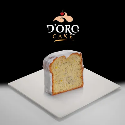 DORO CAKE Limonlu Haşhaşlı Kek - Limon aromalı haşhaş tohumlu kek