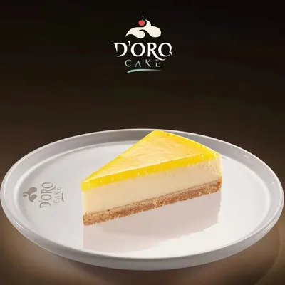 DORO CAKE Mangolu Cheesecake - Tropikal mango soslu cheesecake