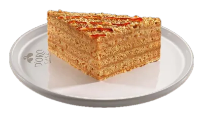 DORO CAKE Medovik Bal Pasta — Rus usulü bal kremalı katmanlı pasta