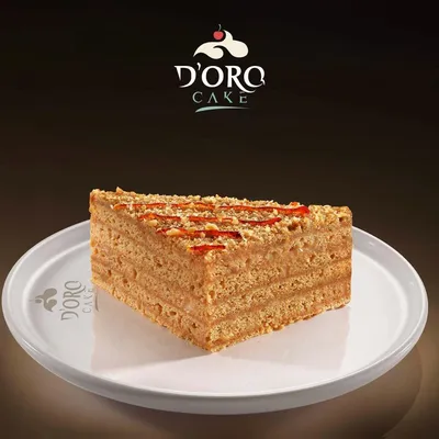 DORO CAKE Medovik Bal Pasta - Rus usulü bal kremalı katmanlı pasta
