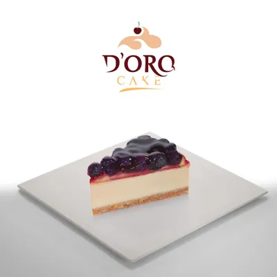 DORO CAKE Yaban Mersinli Cheesecake - Yaban mersini soslu kremalı cheesecake